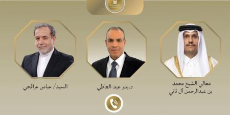 اتصالان لوزير الخارجية والهجرة مع وزيري خارجية إيران وقطر - تكنو بلس