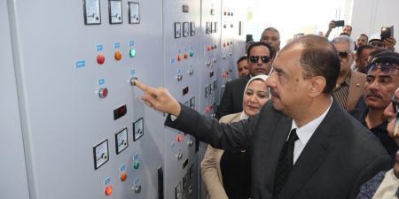 حياة كريمة بسوهاج.. مشروعات مياه وصرف تخدم 1.8 مليون مواطن.. صور