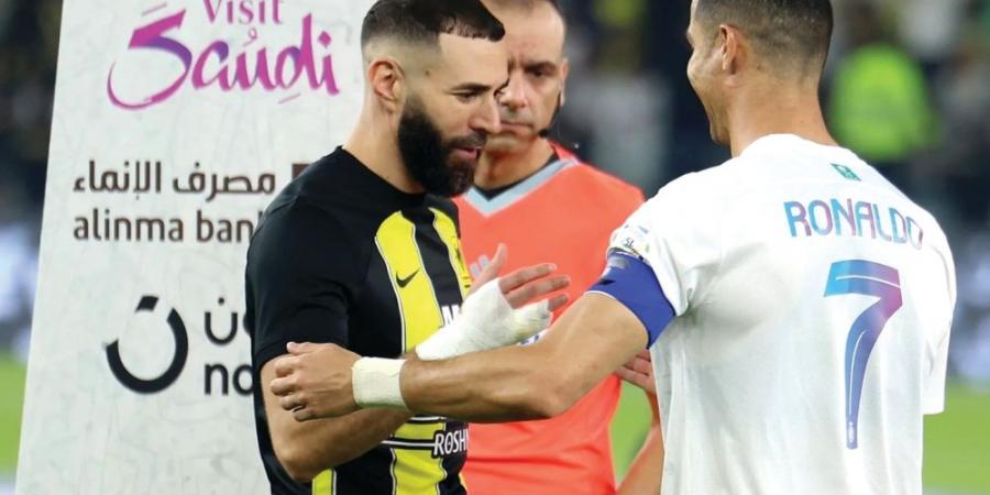 بنزيما ضد رونالدو.. قصة 7 مواجهات سابقة قبل كلاسيكو النصر والاتحاد  - تكنو بلس