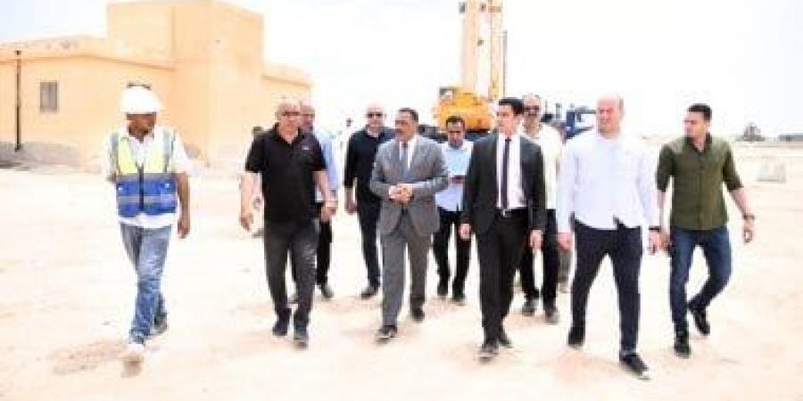 إنشاء مجمع خدمات متكامل بمنطقة شمس الحكمة ضمن تطوير رأس الحكمة في مطروح