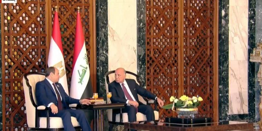 الرئيس السيسي يلتقى رئيس الوزراء العراقي محمد شياع السوداني على هامش القمة العربية - تكنو بلس