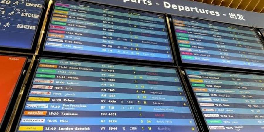 عطل في برج المراقبة يشل حركة الطيران في مطار "باريس أورلي" - تكنو بلس