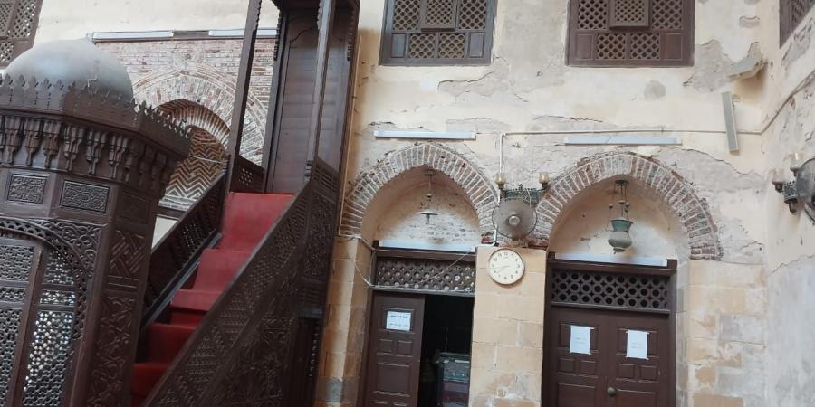 بلدنا الحلوة.. مسجد المعينى جدران تروى تاريخ دولة المماليك فى دمياط
