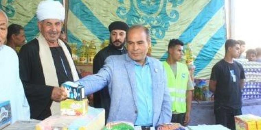 إطلاق مبادرة "الخير لمحاربة الغلاء" بقرية الغباشى فى سوهاج بتخفيضات تصل 45%
