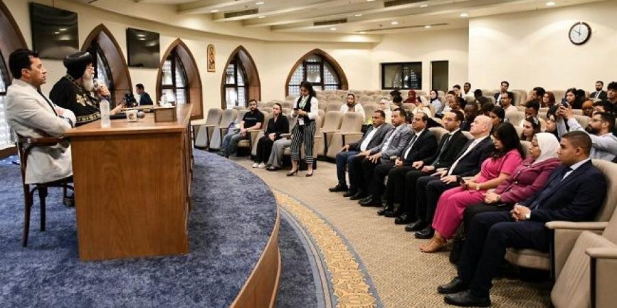 البابا
تواضروس
الثاني
يستقبل
وفود
منحة
ناصر
للقيادة
الدولية
العامة - تكنو بلس