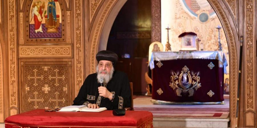البابا تواضروس يترأس القداس من كنيسة العذراء بمناسبة يوبيلها الذهبى - تكنو بلس