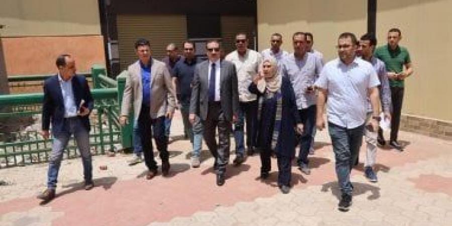 محافظ المنوفية يتفقد السوق الحضاري الجديد بمنطقة سيدي خميس تمهيدا لافتتاحه