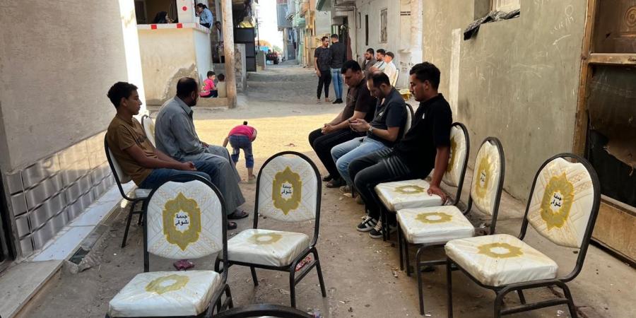 قرية البطل خالد تتشح بالسواد فى انتظار جثمان شهيد الشهامة بالدقهلية.. فيديو