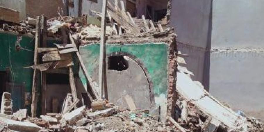 تشكيل لجنة هندسية لمعاينة المنزل المنهار فى منطقة شبرا